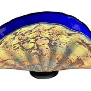 Danielle Blade and Stephen Gartner Shell Glass Bowl